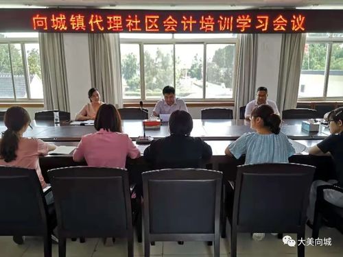 规范财务核算，提升履职能力——向城镇组织召开社区代理会计业务培训会